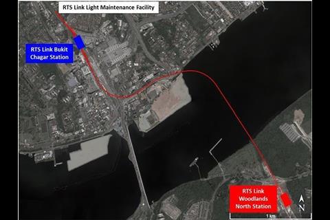 The project to build an international metro connecting Singapore with Johor Bahru across the Straits of Johor in Malaysia has been put on hold until September 30, the two countries announced on May 21.